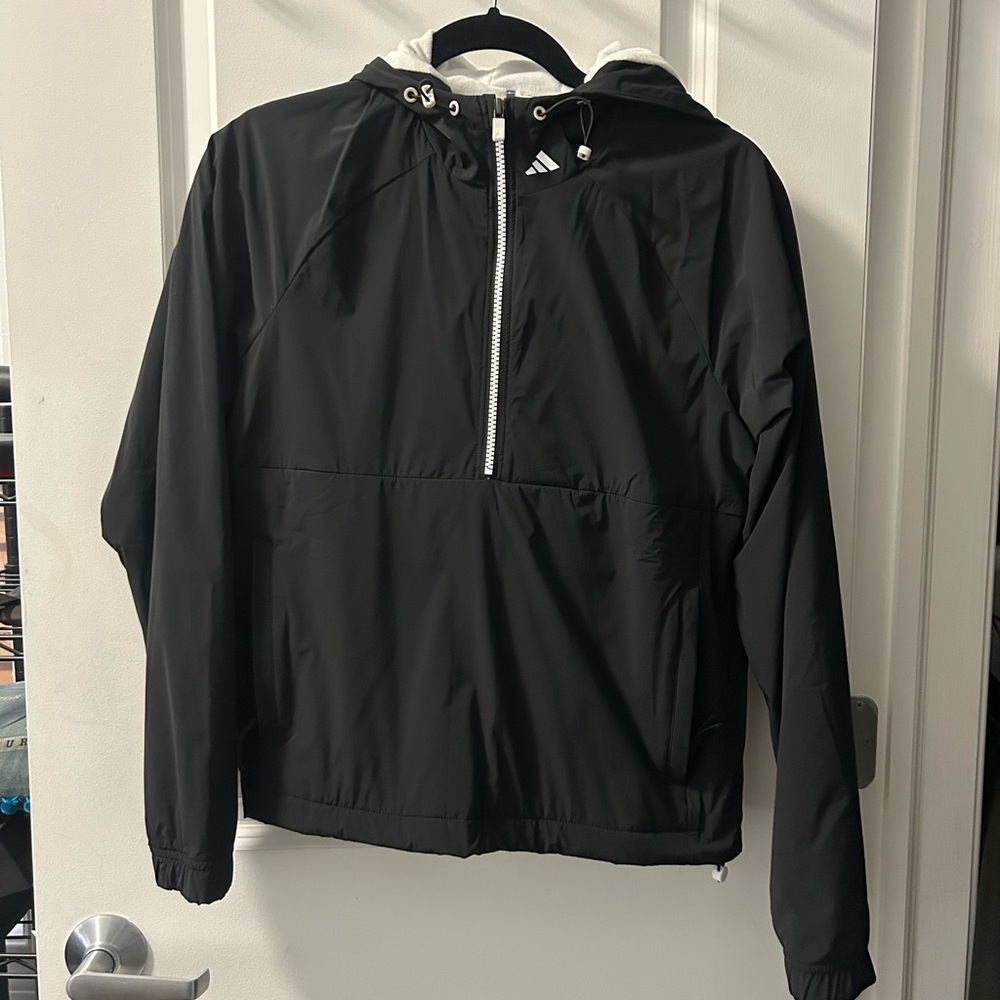 Adidas Black Hooded Jacket